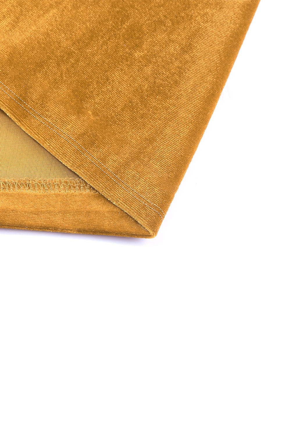 Brown Casual Velvet Lapel Pocket Long Coat