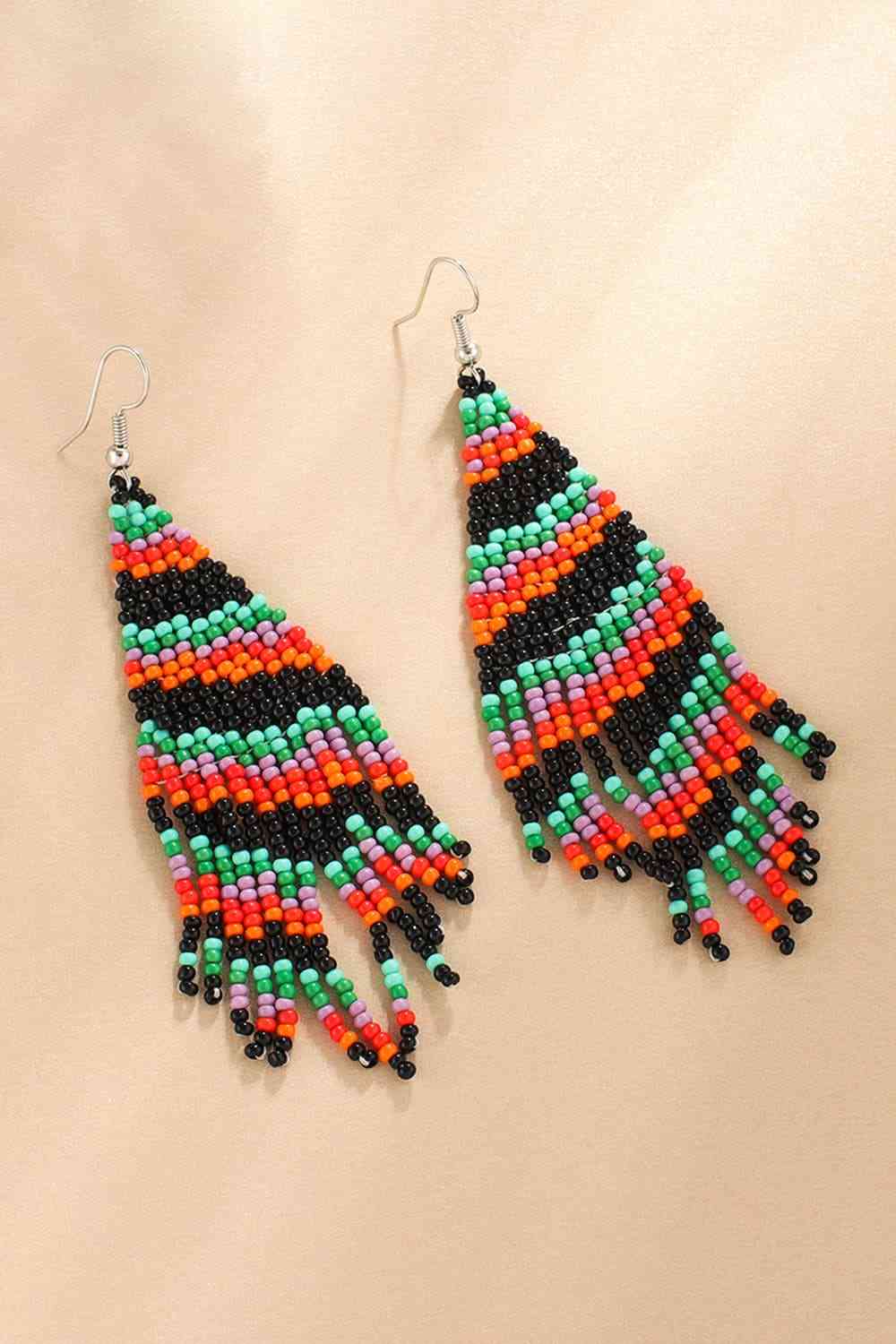 Christmas Beaded Earrings